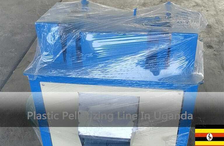 Línea de peletización de plástico en Uganda