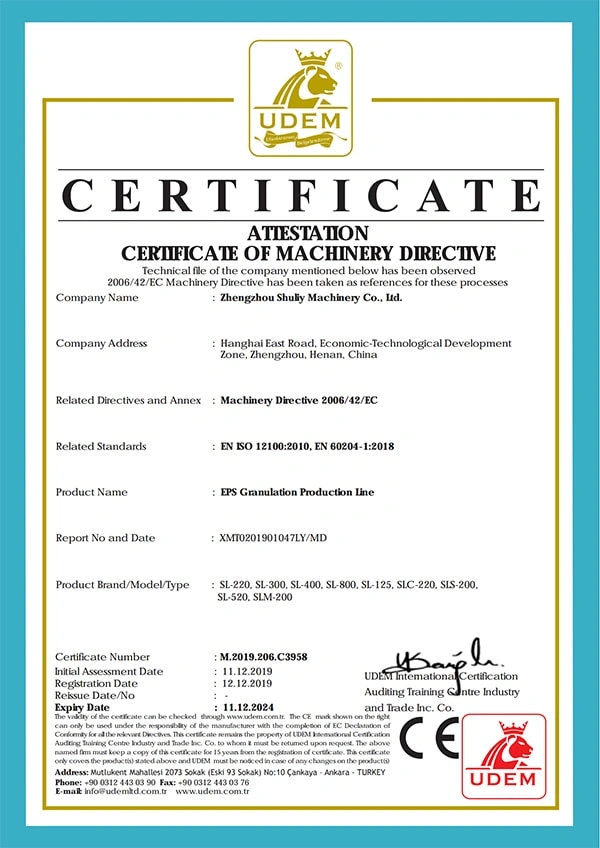 CE-certificate