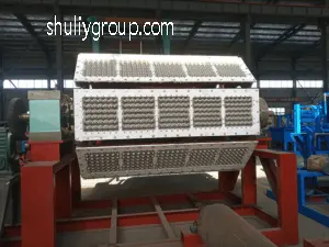 Machine à œufs (machine à former des plateaux en pulpe)