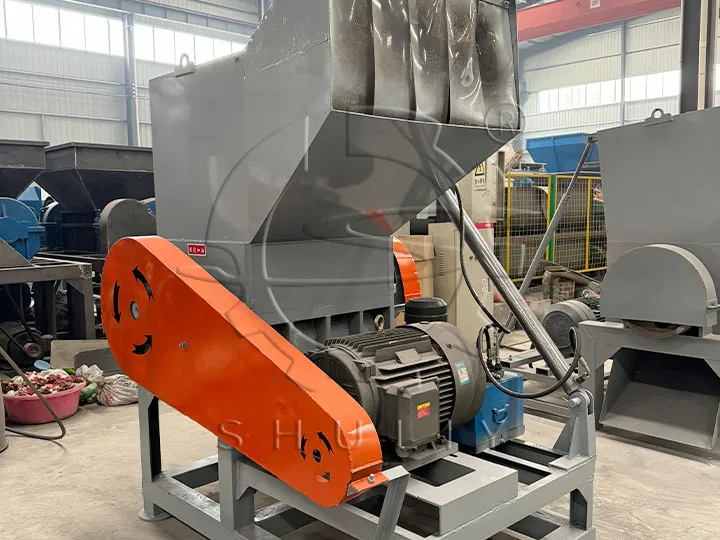 máquina de triturador de residuos de plástico
