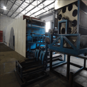 6layers drying line with machine