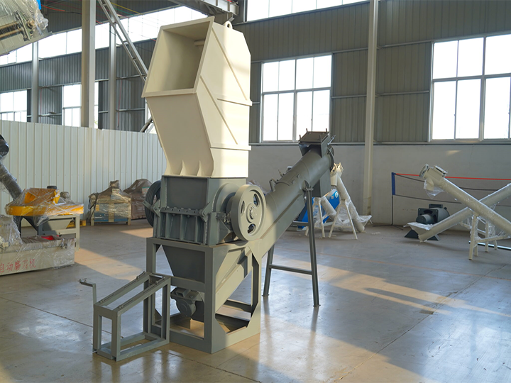 máquina de triturador de plástico