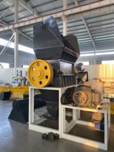 máquina de triturador de plástico