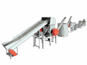 máquina granuladora de plástico