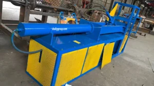 Pantalla de la máquina de reciclaje de neumáticos