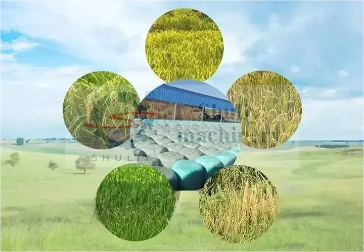 Aplicaciones de la máquina empacadora de ensilaje