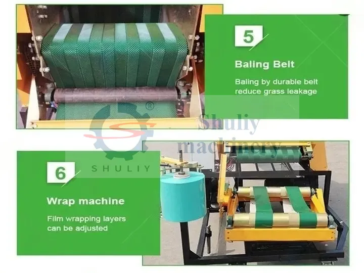 empacadora de ensilaje de maíz