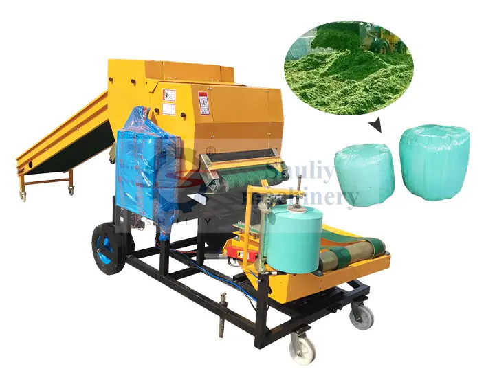Mesin Bale dan Pembungkus Silase Jagung 9YDB-60 (60*52cm) Mesin Bale dan Pembungkus Silase Jagung 9YDB-60 (60*52cm)