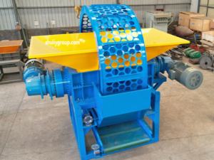 Máquina trituradora de neumáticos